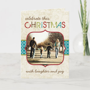 Customizable Photo Christmas Card