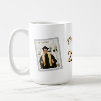 Customizable Photo Class of 202X Graduation Coffee Mug