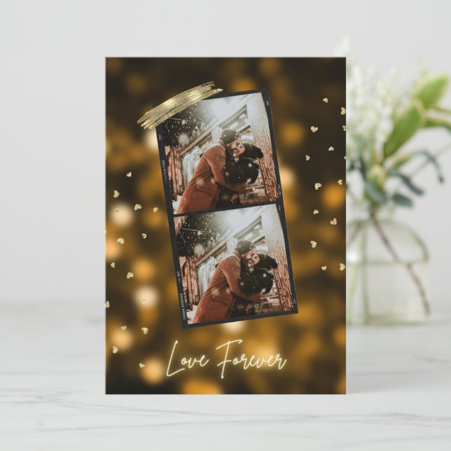 Customizable Photo Flat Holiday Card (Standing Front)