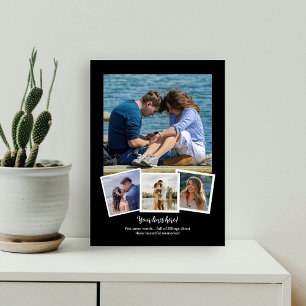 Customizable Photo for Couple or Family    Plaque