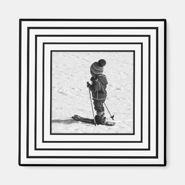 Customizable Photo Frame Magnet (Front)