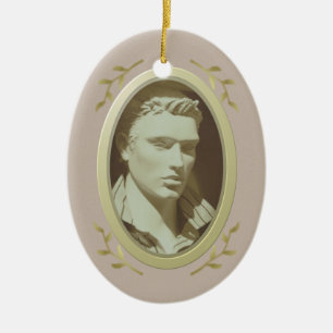 Customizable Photo Memorial / Remembrance Ceramic Ornament