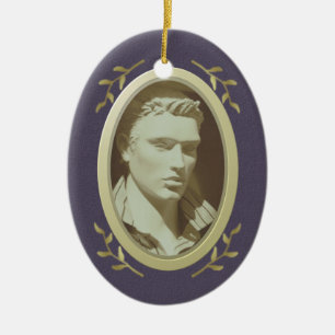 Customizable Photo Memorial / Remembrance Ceramic Ornament