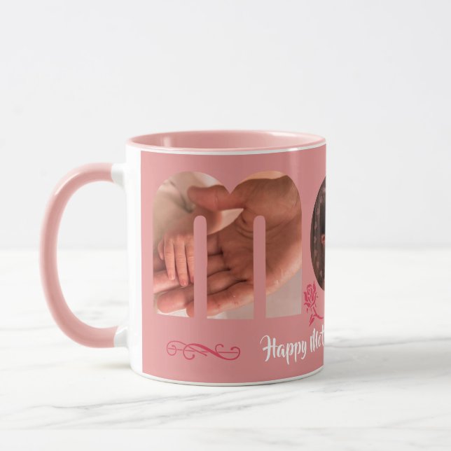 Customizable Photo Mother's Day Combo Mug (Left)