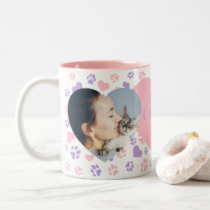 Customizable Photo Mug for Cat Lovers