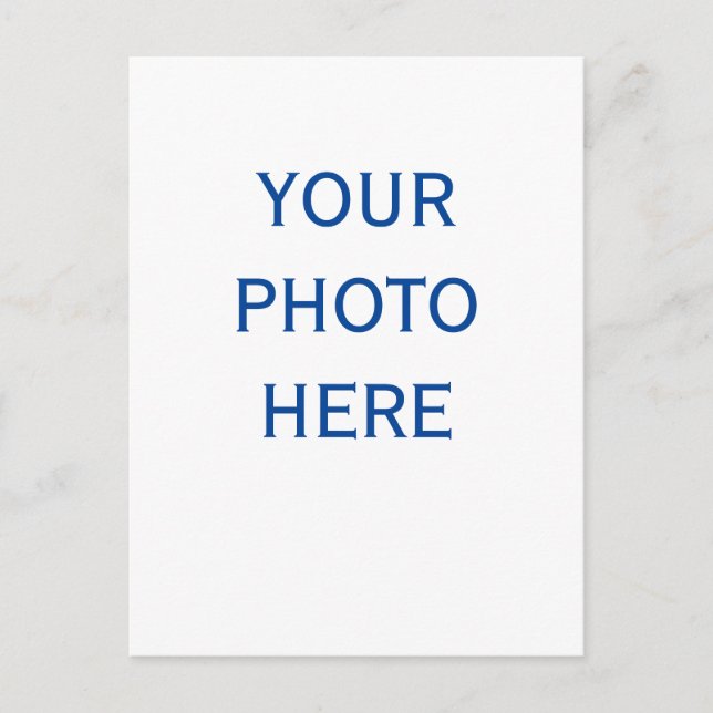 Customizable Photo  Postcards  (Front)