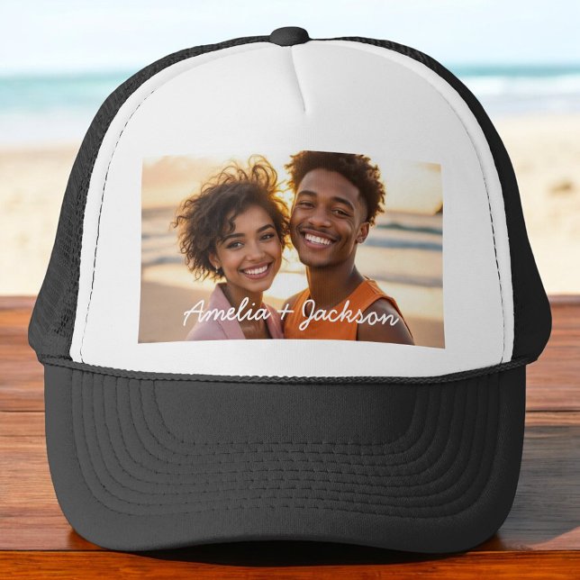 Customizable Photo Text Custom Instagram Trucker Hat (Creator Uploaded)