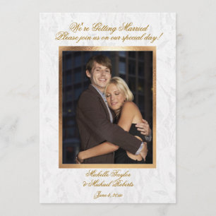 Customizable Photo Wedding Invitation