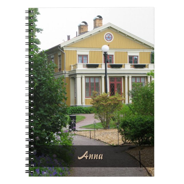 Customizable Photo with any Name Notebook (Front)