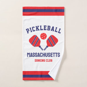 Customizable pickleball hand towel