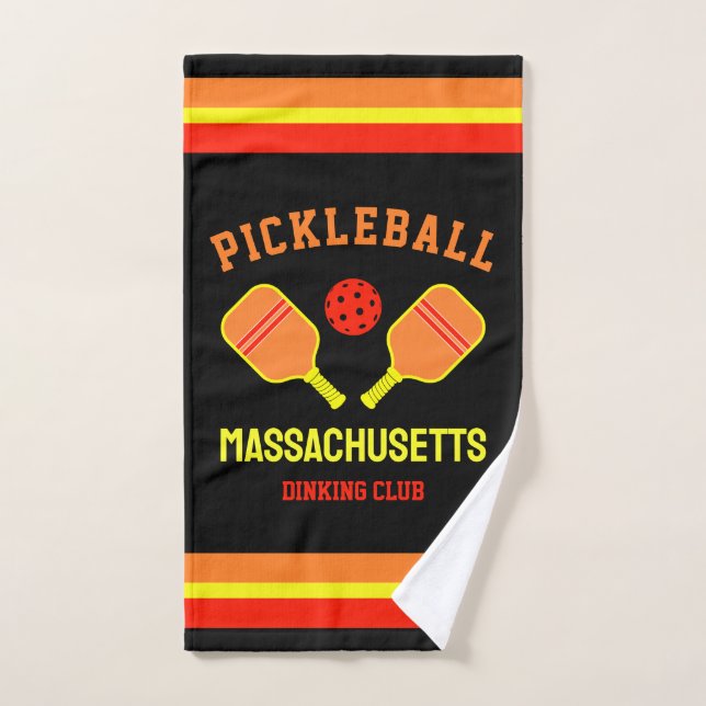 Customizable pickleball hand towel (Hand Towel)