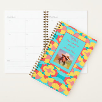 Customizable Picture Name Western Vibes Pattern 