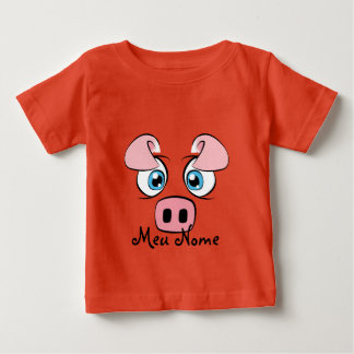Customizable Pig Baby T-Shirt