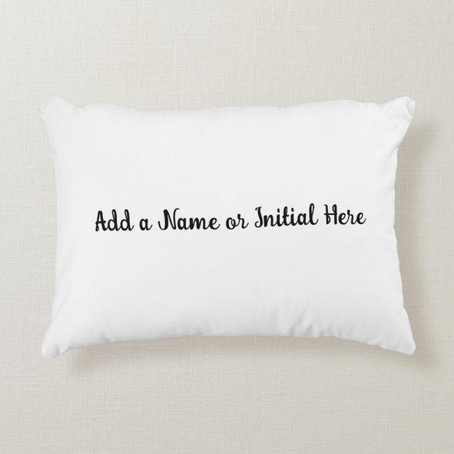 Customizable Pillow – Perfect for Your Name  (Front)