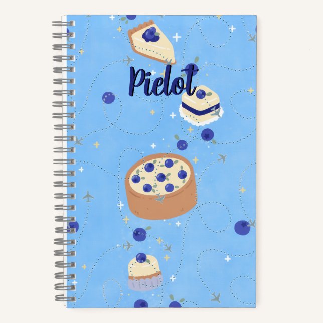 Customizable Pilot  Notebook (Front)