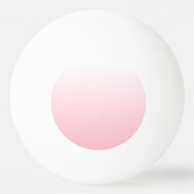 Customizable Pink Ombre Ping Pong Ball (Back)