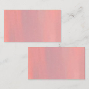Customizable Pink & Purple Sky Business Card