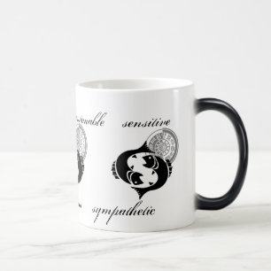 Customizable Pisces traits Greek-style Zodiac Magic Mug