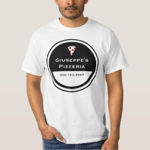 customizable pizzeria T-Shirt