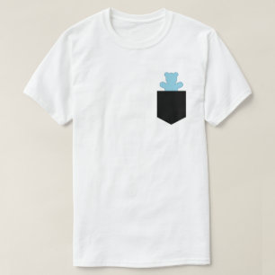 Customizable Pocket Bear Blue Otter Chaser Cub T-Shirt