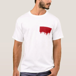 Customizable Pocket Drip T-Shirt