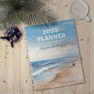 Customizable Poetic Ocean Scene Painting Planner