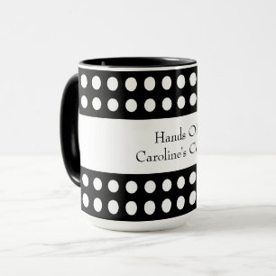 Customizable Polka Dot Mug
