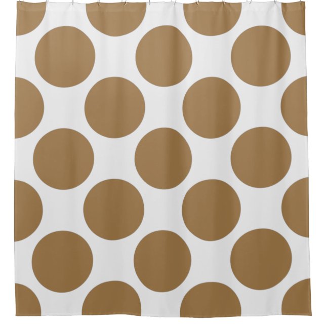 Customizable Polka Dots Pattern any Colour on Whit (Front)