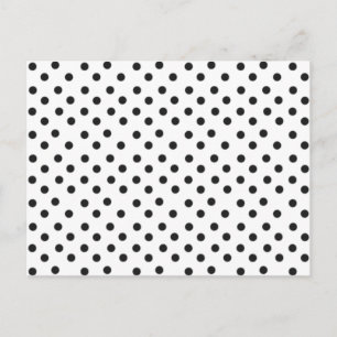 Customizable Polka Dots Postcard