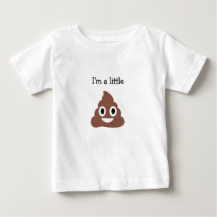 Customizable Poo Emoji Baby T-Shirt