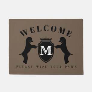 Customizable Poodle Door Mat (German cut)