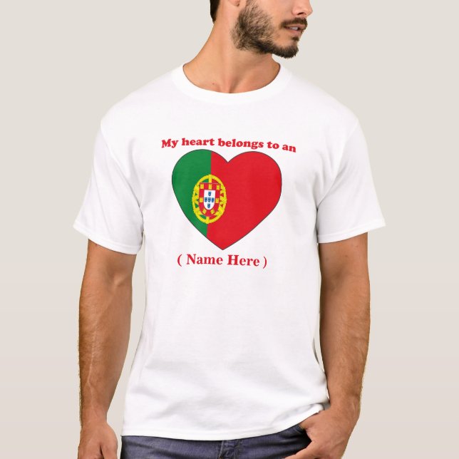Customizable Portugal T-shirt (Front)