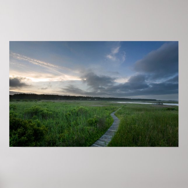 Customizable Poster: Outer Banks Boardwalk Poster (Front)