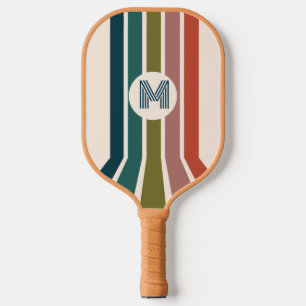 Customizable Preppy Stripe Pickleball Paddle