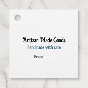 Customizable Price Tags for Your Handmade Goods 