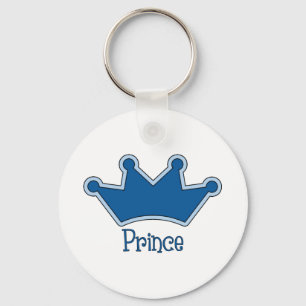 Customizable Prince - Crown Keychain