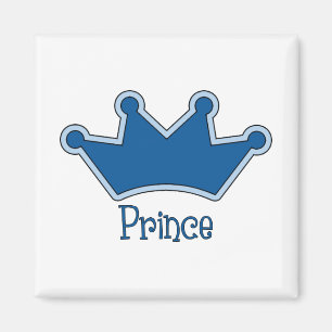 Customizable Prince - Crown Magnet