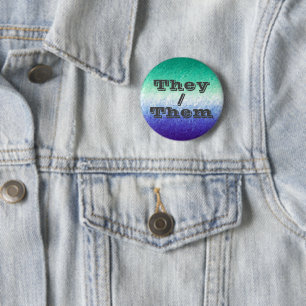 Customizable Pronoun MLM Men Loving Men Pride Flag 2 Inch Round Button