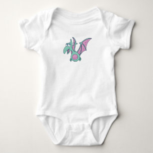 Customizable Pterodactyl Baby Bodysuit