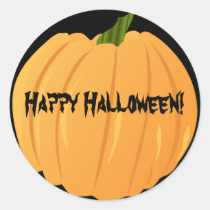 Customizable Pumpkin Stickers