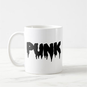 Customizable "Punk" Drip Font Mug