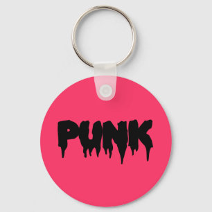Customizable Punk Drip Front Keychain