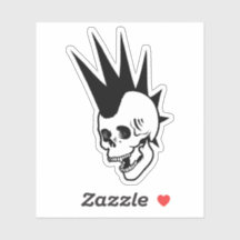 Customizable Punk Skull