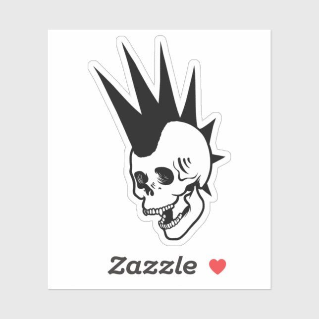 Customizable Punk Skull (Sheet)