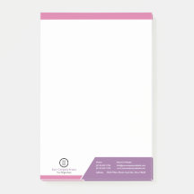 Customizable Purple and Pink Colourful Custom Logo