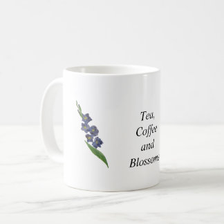 Customizable Purple Gladiolus Watercolor Mug Gift