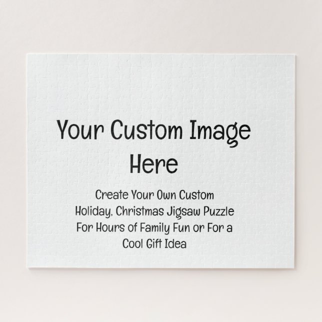 Customizable Puzzles, Create Your Own Design Jigsaw Puzzle (Horizontal)