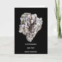 Customizable Pyrite and Green Quartz Crystal