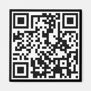 customizable QR code Magnet