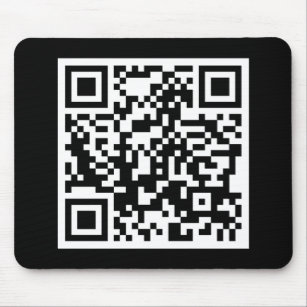 customizable QR code Mouse Pad